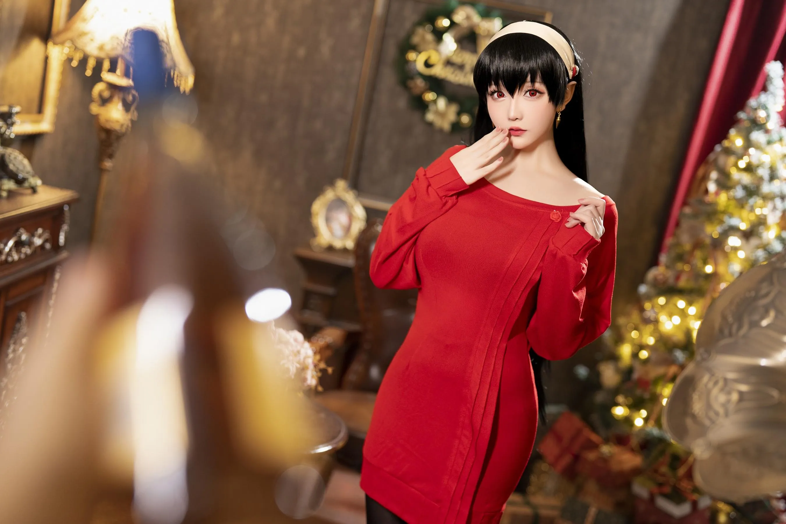 星之迟迟 – NO.137 约尔圣诞1 私服 [45P]插图5